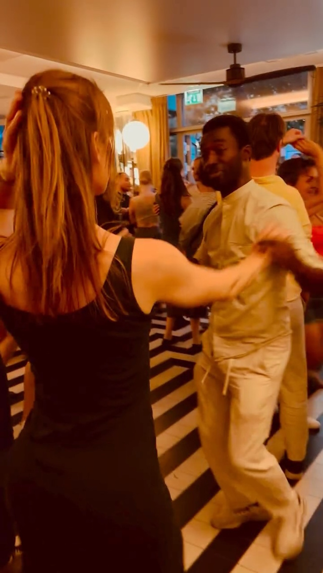 Salsa dancers enjoying Salsa On Sunday event in Tivoli Vredenburg (Danel)